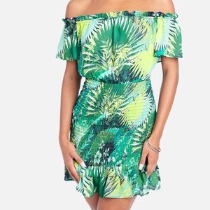 New with tags Bebe ruffle dress